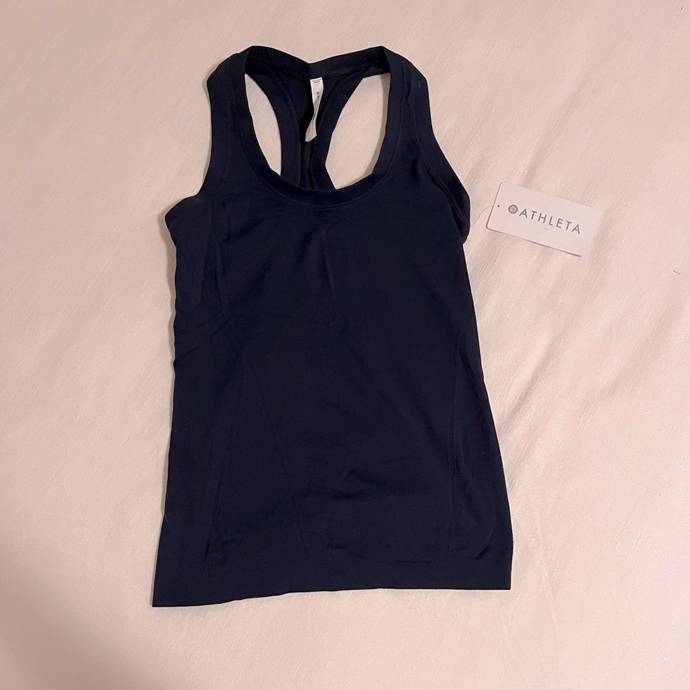 Athleta Monentum Navy Blue Tank Top
